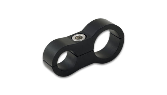 Vibrant Aluminum Line Separator Bracket w/ One 11/16in (17.5mm) ID - One 13/16in (20.6mm) ID Holes - Racecraft Industries