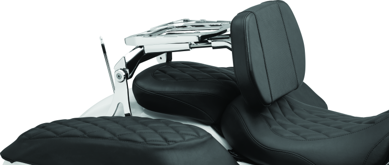 Kuryakyn Neo Driver & Passenger Backrest Chrome - Racecraft Industries