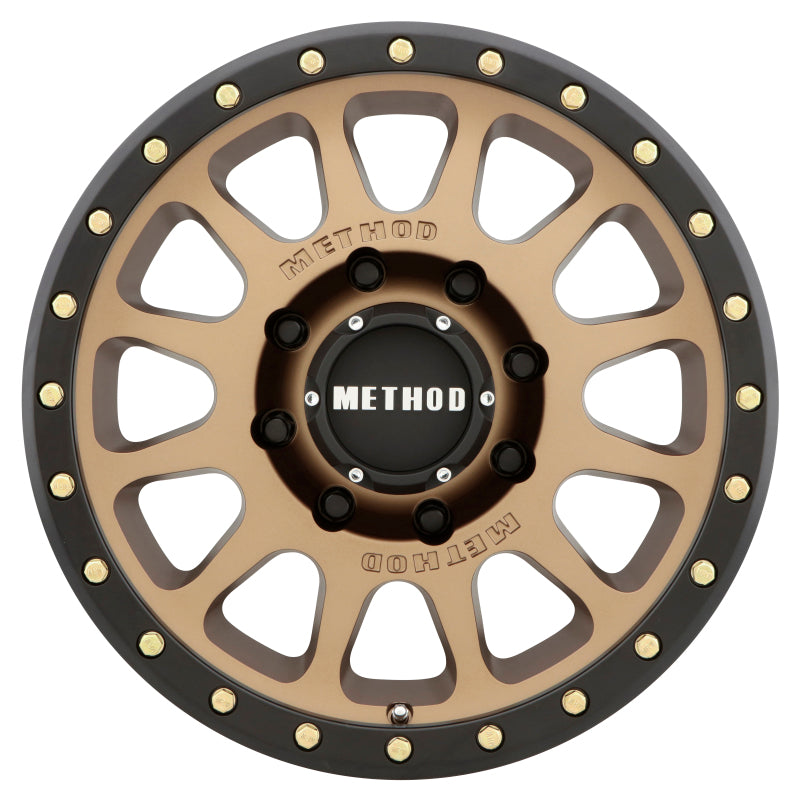 Method MR305 NV HD 18x9 +18mm Offset 8x180 130.81mm CB Method Bronze/Black Street Loc Wheel - Racecraft Industries