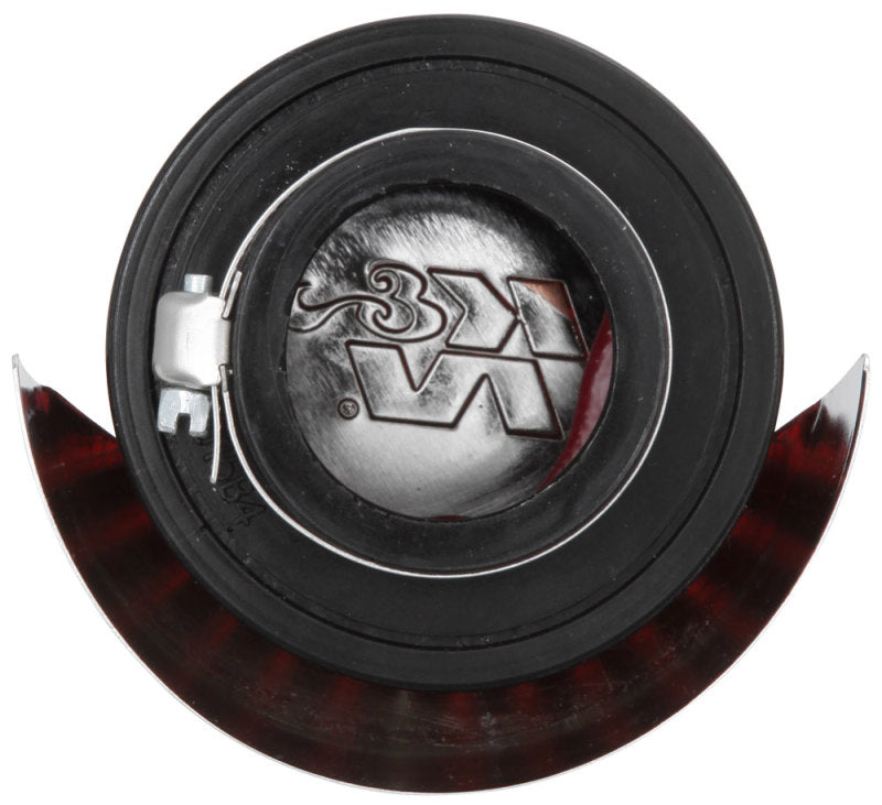 K&N 1.5in Flange ID x 3in OD x 2.5in Height Clamp On Crankcase Vent Filter - Racecraft Industries