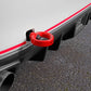 Perrin 15-19 Subaru WRX/STI Tow Hook Kit (Rear) - Red - Racecraft Industries