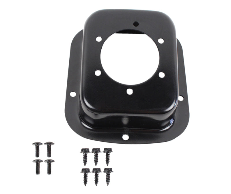 Kentrol 78-95 Jeep CJ/Wrangler YJ Gas Filler Neck - Powdercoat Black - Racecraft Industries