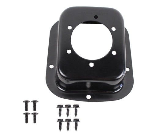 Kentrol 78-95 Jeep CJ/Wrangler YJ Gas Filler Neck - Powdercoat Black - Racecraft Industries
