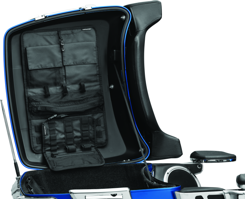 Kuryakyn Lid Organizer Tour-Pak Black - Racecraft Industries