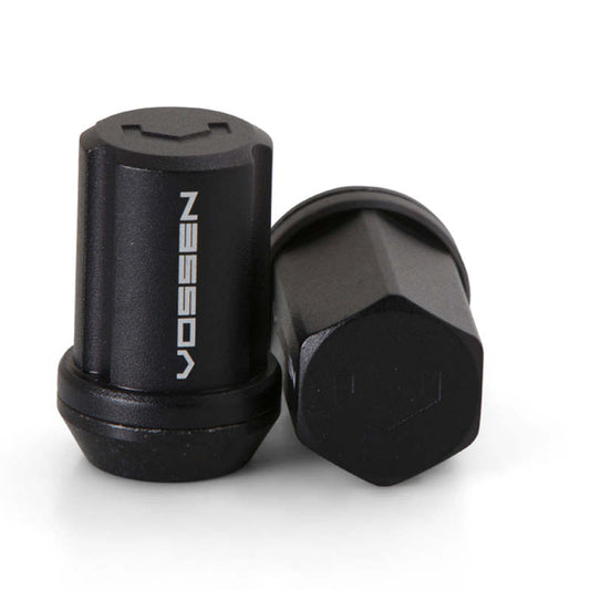 Vossen 35mm Lug Nut - 14x1.5 - 19mm Hex - Cone Seat - Black (Set of 20) - Racecraft Industries