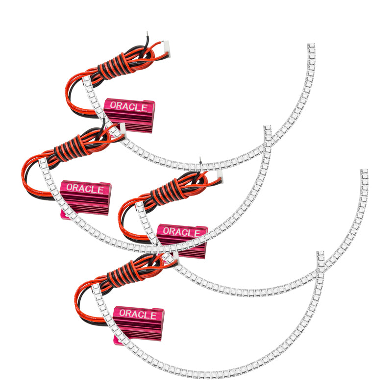 Oracle 10-13 Chevrolet Camaro LED Afterburner Tail Light Halo Kit - Red SEE WARRANTY - Racecraft Industries