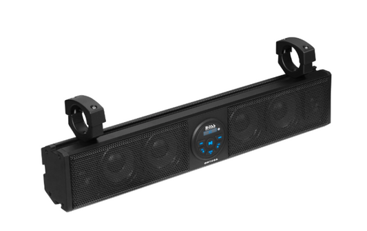 Boss Audio Systems 26in UTV Bluetooth Amplified Sound Bar IPX5 4in Speakers - Racecraft Industries