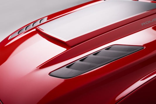 Roush 2015-2017 Ford Mustang Black Heat Extractors - Racecraft Industries