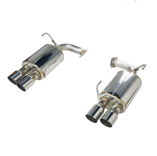 Remark 2022+ Subaru WRX VB Axle Back Exhaust w/Stainless Steel Single Wall Tip - Racecraft Industries