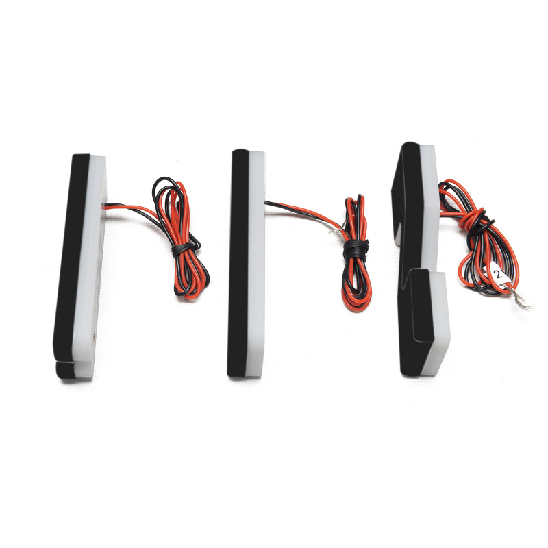 ORACLE Lighting Universal Illuminated LED Letter Badges - Matte Blk Surface Finish - B SEE WARRANTY - Racecraft Industries