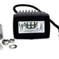 KC HiLiTES C-Series 2in. C2 LED Light 20w Area Flood Beam (Pair Pack System) - Black - Racecraft Industries