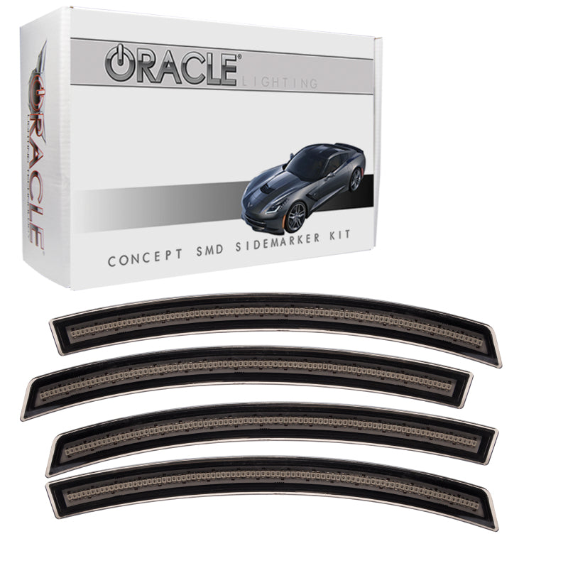 Oracle Chevrolet Corvette C7 Concept Sidemarker Set - Tinted - No Paint SEE WARRANTY - Racecraft Industries