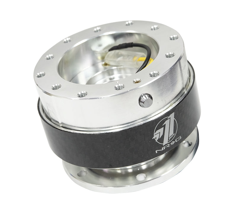 NRG Quick Release Gen 1.5 - Black Body / Carbon Fiber Ring - Racecraft Industries