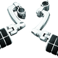 Kuryakyn Longhorn Offset Dually ISO Peg With 1-1/4in Clamp Chrome - Racecraft Industries