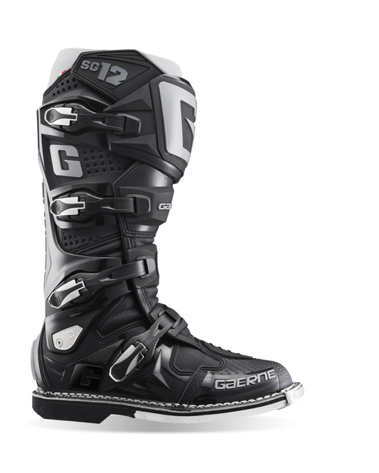 Gaerne SG12 Boot Black Size - 9 - Racecraft Industries