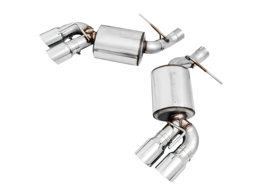 AWE Tuning 16-19 Chevrolet Camaro SS Axle-back Exhaust - Touring Edition (Quad Chrome Silver Tips) - Racecraft Industries