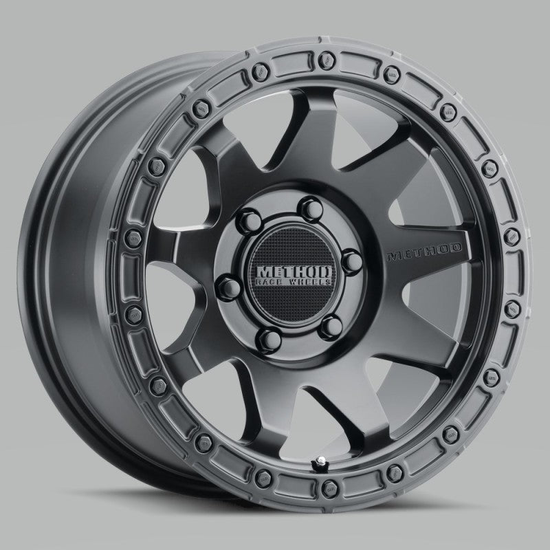 Method MR317 17x8.5 0mm Offset 6x135 87mm CB Matte Black Wheel - Racecraft Industries