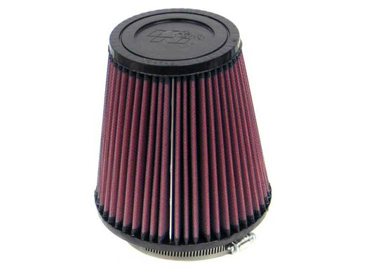 K&N Round Tapered Universal Air Filter 3.5in Flange ID / 5.75in Base OD / 3.75in Top OD / 6in H - Racecraft Industries