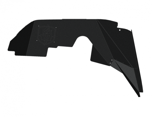 Road Armor 18-20 Jeep Wrangler JL Stealth Front Fender Liner Body Armor - Black Steel - Racecraft Industries