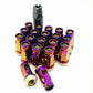 Wheel Mate Muteki SR45R Lug Nut Kit 12x1.25 - Burned Titan - Racecraft Industries