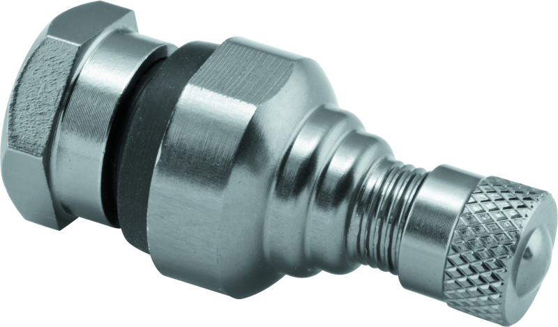 BikeMaster Valve Stem Aluminum 11.3mm Pair Titanium - Racecraft Industries
