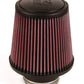 K&N Universal Rubber Filter - Round Tapered 6in Base OD x 3in Flange ID x 6in H - Racecraft Industries