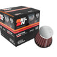 K&N Universal Chrome Filter 1 15/16 inch FLG / 3 inch Base / 2 inch Top / 3 inch Height - Racecraft Industries