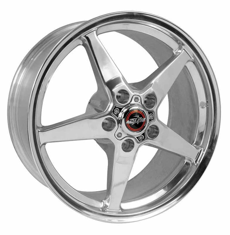 Race Star 92 Drag Star 17x4.50 5x5.00bc 1.75bs Direct Drill Polished Wheel - Racecraft Industries