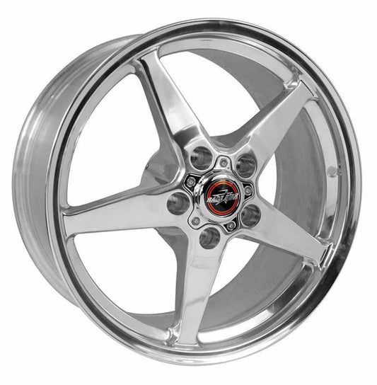 Race Star 92 Drag Star 17x4.50 5x5.00bc 1.75bs Direct Drill Polished Wheel - Racecraft Industries