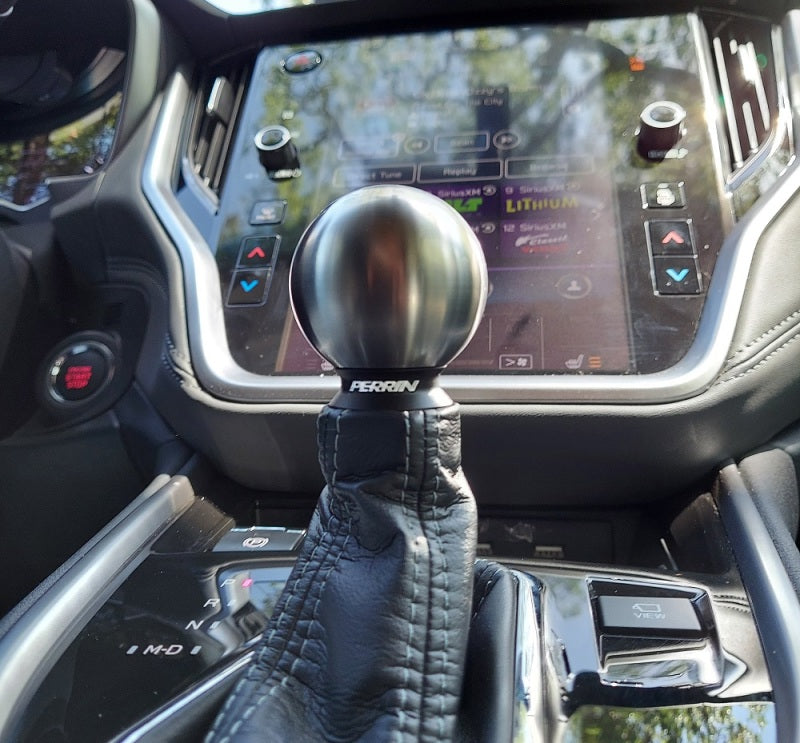 Perrin 2020+ Subaru Outback/Ascent (w/CVT) SS Ball Shift Knob - 2.0in. / Brushed Finish - Racecraft Industries