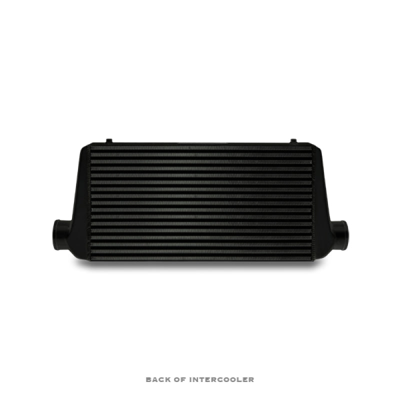 Mishimoto Universal Black R Line Intercooler Overall Size: 31x12x4 Core Size: 24x12x4 Inlet / Outlet - Racecraft Industries