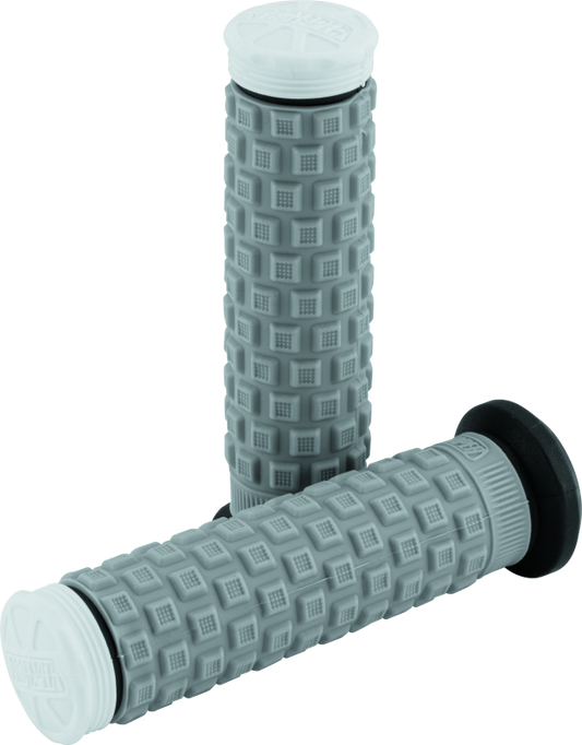 ProTaper Pillow Top ATV Grips - Black/Gray/White - Racecraft Industries