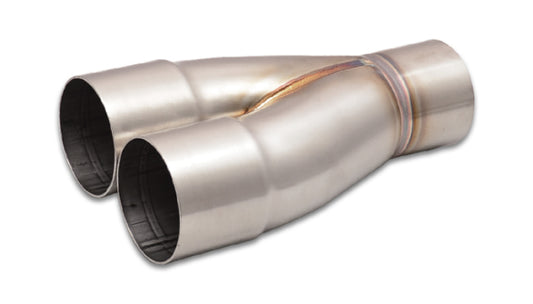 Vibrant 2-1 SS Merge Collectors (2-1/2in Inlet Slipover ID 2-1/2in Outlet OD) - Sold Individually - Racecraft Industries