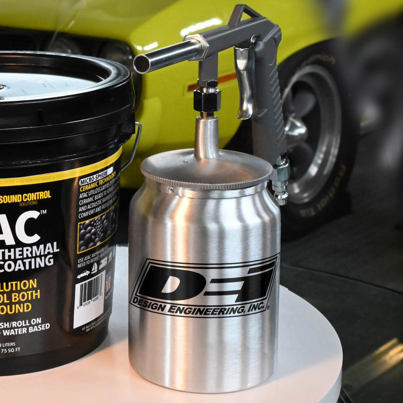 DEI ATAC (Advanced Thermal Acoustic Coating) Paint Spray Gun & Canister - Racecraft Industries