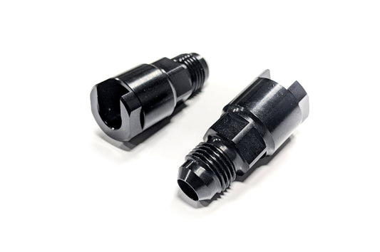 Haltech Flex Fuel Fittings 3/8 (GM Spring Lock) to -6AN Male (Incl Two Fittings) - Racecraft Industries