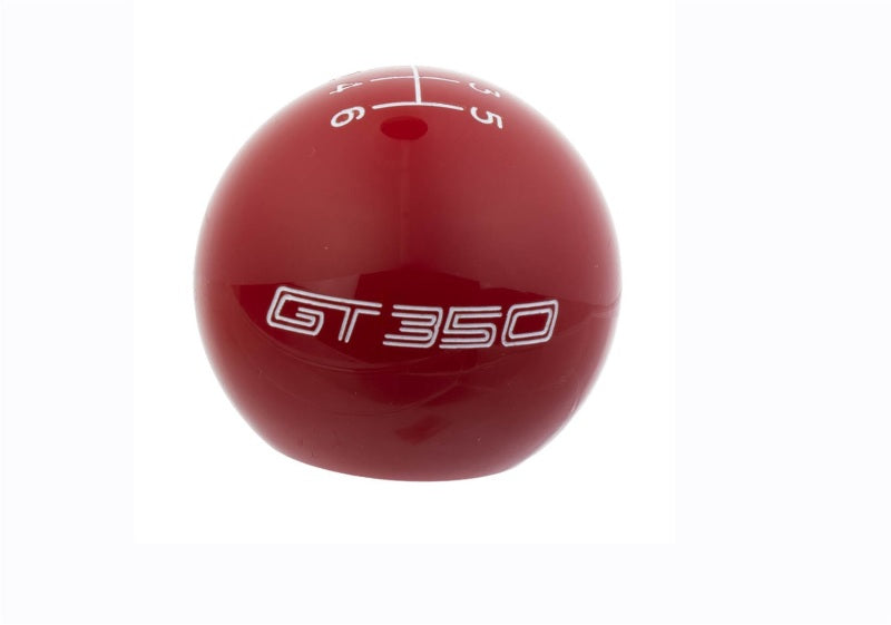 Ford Racing 15-19 Mustang GT350 Shift Knob 6-Speed - Red - Racecraft Industries