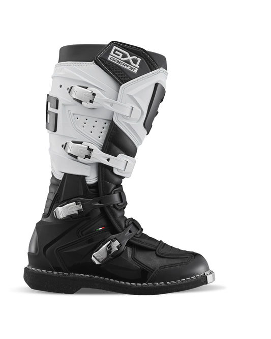 Gaerne GX1 Boot White/Black Size - 11 - Racecraft Industries