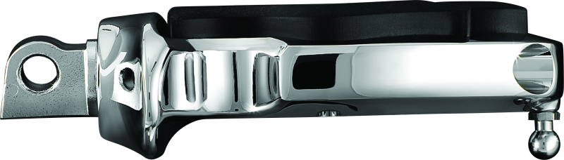 Kuryakyn Flamin Peg With Male Mount Adapter Chrome - Racecraft Industries