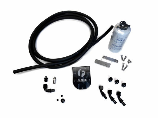 Fleece Performance 03-18 Dodge Cummins Auxiliary Fuel Filter Kit - Racecraft Industries