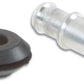 Vibrant 10mm (2/5in) O.D. Aluminum Vacuum Hose Fitting (includes Rubber Grommet) - Racecraft Industries