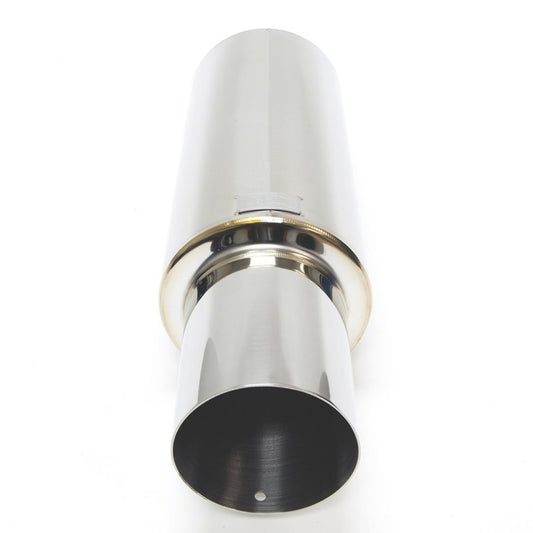 BLOX Racing 76.2mm N1 Straight Tip Muffler Universal - Racecraft Industries