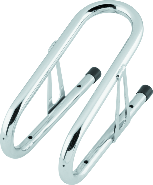 BikeMaster 3-1/2in Wheel Chock Chrome - Racecraft Industries