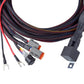 Diode Dynamics Heavy Duty Dual Output 3-way 4-pin Wiring Harness - Racecraft Industries