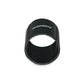 Mishimoto 2.5 Inch Black Straight Coupler - Racecraft Industries