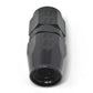 Russell Performance -10 AN Black Straight Full Flow Hose End - Racecraft Industries