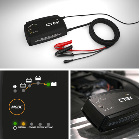 CTEK PRO25S Battery Charger - 50-60 Hz - 12V - Racecraft Industries