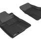 3D MAXpider 2005-2009 Ford Mustang Kagu 1st Row Floormat - Black - Racecraft Industries