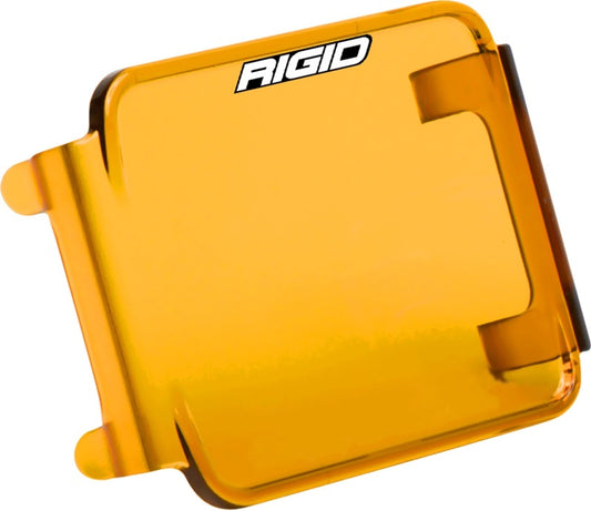 Rigid Industries Protective Polycarbonate Cover - Dually/D2 - Yellow - Racecraft Industries