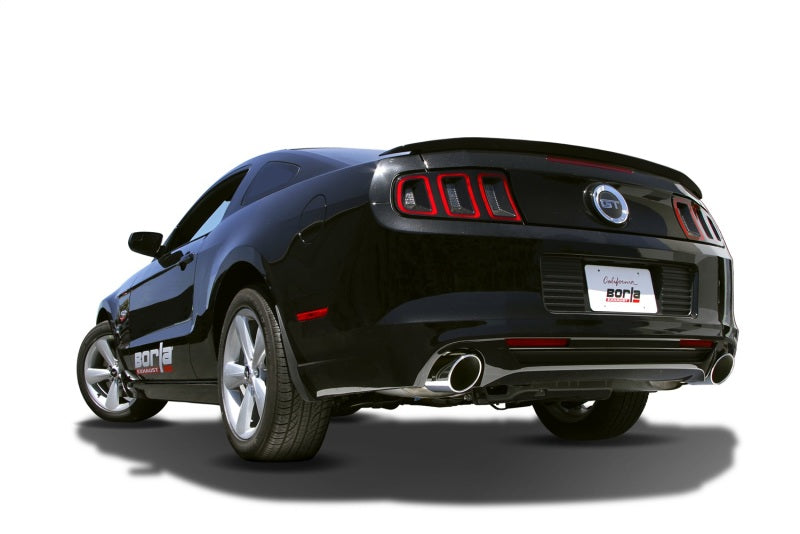 Borla 13-14 Mustang GT/Boss 302 5.0L V8 RWD Single Split Rr Exit S-Type Exhaust (rear section only) - Racecraft Industries