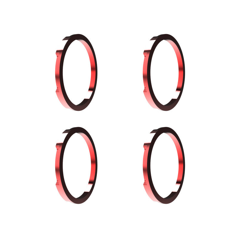 KC HiLiTES FLEX ERA LED Light Bar Bezel Kit for 10in. Segments - Red - Racecraft Industries